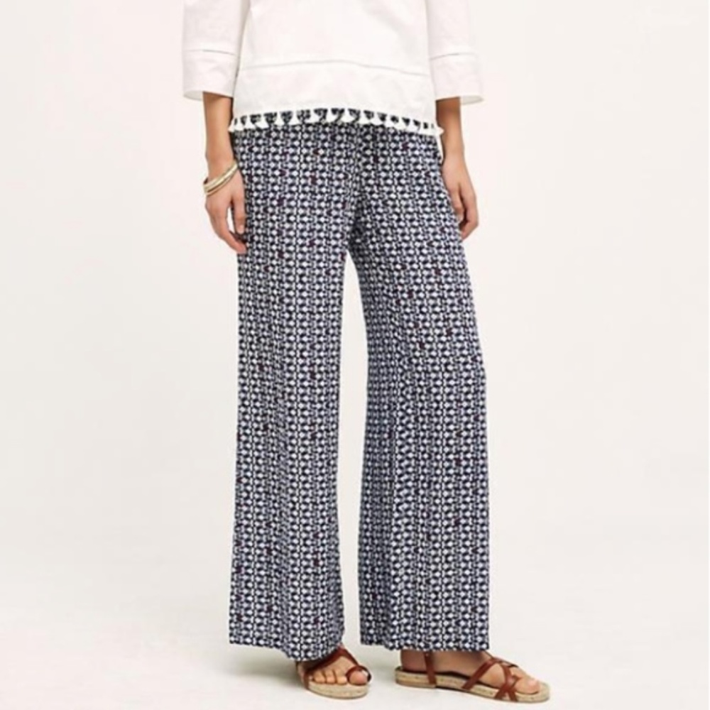 Anthropologie Hei Hei Santa Clara Wide Leg Pants